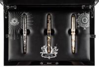 Secret Journey [Voltaire - Chateaubriand - Tolstoy] Set of Three Limited Edition Fountain Pens: One of 30 Sets