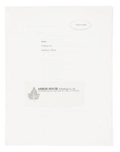Ariel - original typescript [with] the author's set of galley proofs