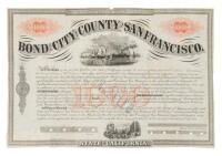 $1000 Bond of the City and County of San Francisco