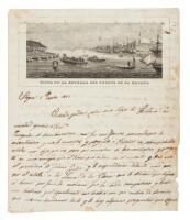 Manuscript letter from a Spanish man to his parents