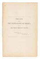 Treaty Between the United States of America and the Nez Perce Tribe of Indians. Concluded June 9, 1863. Ratification Advised, April 17, 1867. Proclaimed April 20, 1867