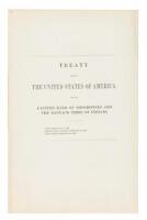 Treaty Between the United States of America and the Eastern Band of Shoshonees and the Bannack Tribe of Indians