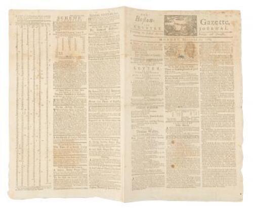 The Boston-Gazette and Country Journal. No. 764