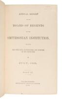 Annual Report of The Board of Regents of The Smithsonian Institution, Showing The Operations, Expenditures, and Condition of the Institution to July, 1885. Part II