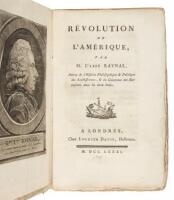 Révolution de L'Amérique