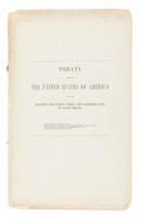 Treaty Between the United States of America and the Klamath and Moadoc Tribes and Yahooskin Band of Snake Indians.