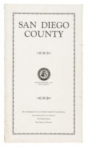 San Diego County: General information for the resident and visitor within the County