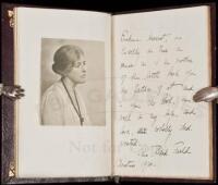 The Vintage Festival: A Play of Pageant & Festivities Celebrating the Vine... - Inscribed by the author to her husband Charles Erskine Scott Wood, bound by Caro Weir Ely