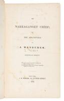 The Narraganset Chief; Or, the Adventures of a Wanderer