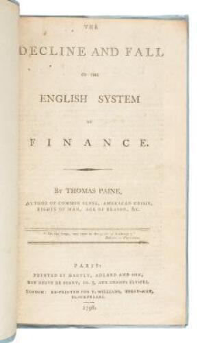 The Decline and Fall of the English System of Finance