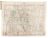 Nell's Topographical Map of the State of Colorado