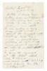 Virginia Black man shoots white Doctor, Reconstruction era: Letter