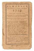 An Almanack, for the Year of Our Lord and Saviour, 1777...Calculated for the Meridian of Boston New-England, Lat. XLII, XXV North