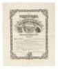 Membership certificate for the Wyoming Stock Growers Association in the National Live Stock Association of the United States