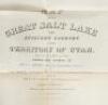 Exploration and Survey of the Valley of the Great Salt Lake of Utah, Including a Reconnoissance of a New Route Through the Rocky Mountains (Map Volume Only) - 4