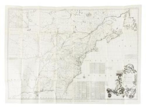 The Mitchell Map of the British and French Dominions in North America 1755