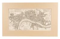 A Pocket Map of London, Westminster and Southwark, With ye New Buildings to ye Year 1736