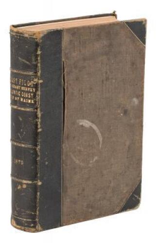 United States Coast Survey. Coast-Pilot for the Atlantic Sea-Board. Gulf of Maine and its Coast from Eastport to Boston, 1874