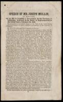 Speech of Mr. Joseph Mullin, of New York, on the bill to establish a government for the territory of California, delivered in the House of Representatives of the United States, February 26, 1849