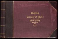 Souvenir of the Carnival of Roses held in honor of the visit of President McKinley. Santa Clara Co., Cal. May 13, 14, 15, 1901