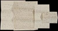 Twenty Autograph Letters Signed by Lt. John Andrews, 179th New York Volunteer Infantry, to various family members