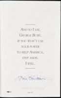 WITHDRAWN Bill Clinton: The Acceptance Address. Madison Square Garden, New York City, July 16, 1992 - signed