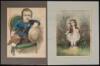 Two Currier & Ives prints - Little Blossom and Little Manly