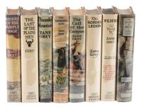 Eight Western novels by Zane Grey