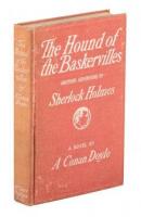 The Hound of the Baskervilles: Another Adventure of Sherlock Holmes