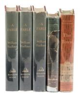 Five titles by William Faulkner