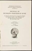 Journal of Rudolph Friederich Kurz: An Account of His Experiences Among Fur Traders and American Indians on the Mississippi and the Upper Missouri Rivers During the Years 1846 to 1852