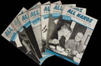 Two sets of United States Navy periodicals