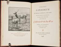 A Descriptive & Priced Catalogue of Books, Pamphlets, and Maps Relating Directly or Indirectly to the History, Literature, and Printing of California and the Far West, Formerly the Collection of Thomas Wayne Norris, Livermore, Calif.
