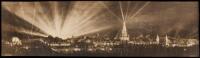 Panoramic photograph of San Francisco during the 1915 Panama Pacific International Exposition