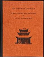 San Francisco's Chinatown: History, Function and Importance of Social Organizations