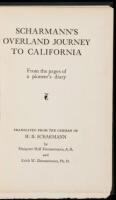 Scharmann's Overland Journey to California