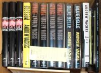 Fourteen signed volumes by Andrew Vachss