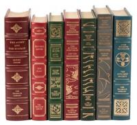 Seven Franklin Library Editions - several signed