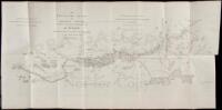 The Kennebec River and Adjacent Country Shewing the Routes Examined for a Road from Augusta to the Canada Line in the Direction of Quebec
