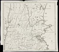 A Map of 100 Miles round Boston