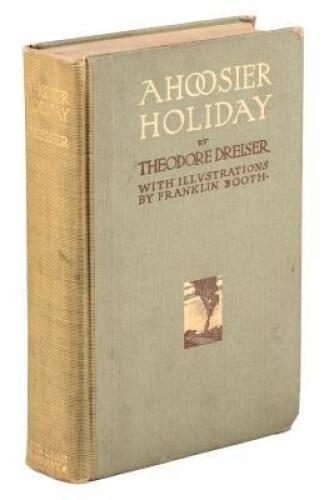 A Hoosier Holiday - with typed letter from H.L. Mencken