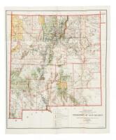 Reduced Reproduction of Map of Territory of New Mexico