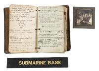 Notebook kept by Harold Gee, Machinist at the U.S. Navy Yard at Mare Island, California, describing repairs made from 1922 to 1930 on numerous naval ships, plus related papers