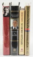 Four books signed by Presidents and a Secretary of State.