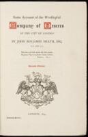 Some Account of the Worshipful Company of Grocers of the City of London