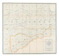 Map of El Dorado & Amador Counties Cal.