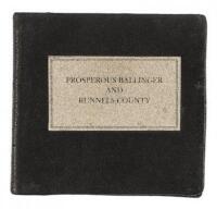 Prosperous Ballinger and Runnels County (cover title)