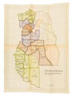 Plans of Mendoza Province [and] Zone of Influence of the Farms “La Pintada.” “Laguna Blanca,” “Piedras de Afilar,” and Neighborhoods