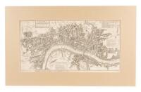 A Pocket Map of London, Westminster and Southwark, With ye New Buildings to ye Year 1736