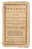 An Almanack, for the Year of Our Lord and Saviour Christ, 1779. Being the Third after Bissextile, or Leap Year, and the Third of American Independence